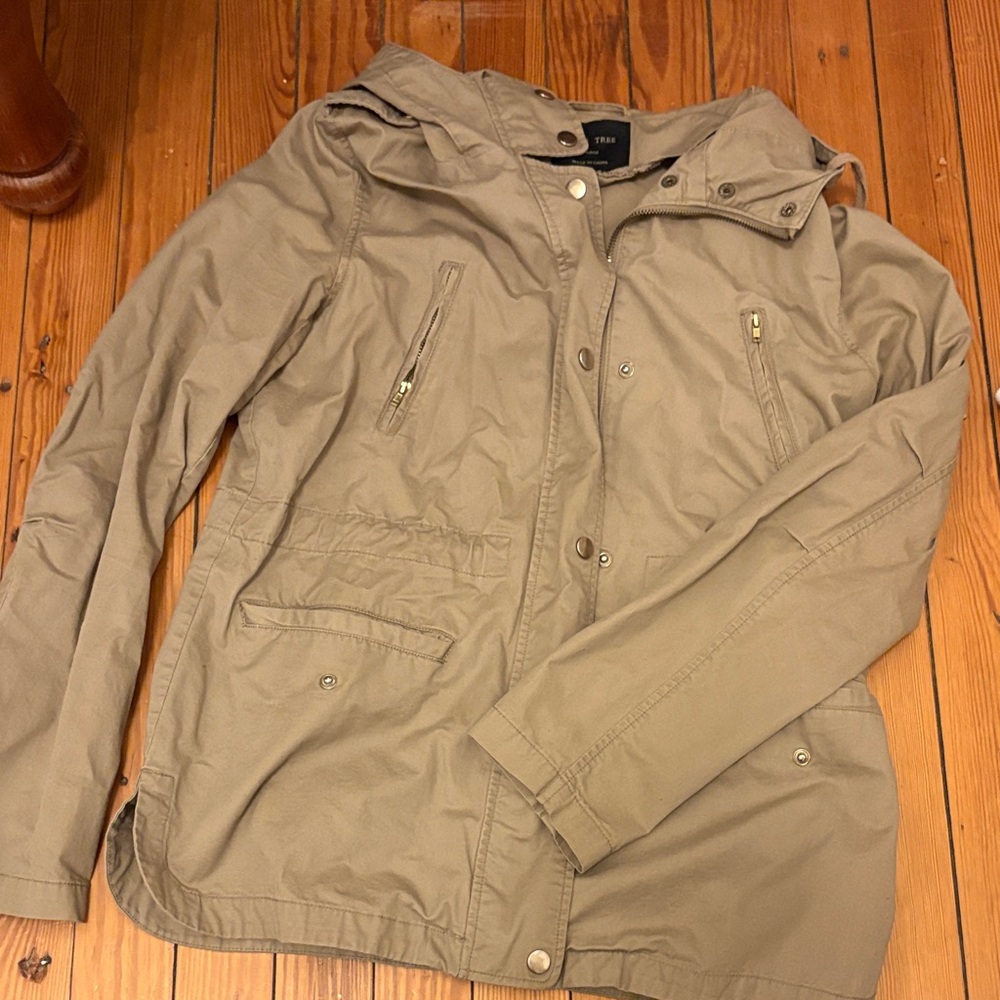 H&M Men's Beige Raincoat
